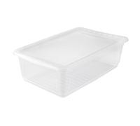 keeeper Box Contenitore con Sistema di Ventilazione, 59 x 39 x 18 cm, 30 L, Bea, Trasparente