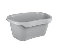 keeeper Cesta per il Bucato con Supporto per i Fianchi, 30,5 L, Tilda, Nordic Grey (Grigio)