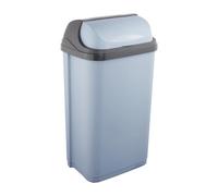 keeeper Cestino con Coperchio Scorrevole, 50 l, 39 x 29,5 x 67,5 cm, Rasmus, blu (Nordic Blue)