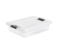 keeeper Contenitore con Coperchio, PP, 39.5 x 29.5 x 9.5 cm, Capacità: 7 L, Cornelia, Trasparente