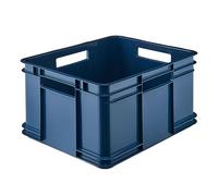 keeeper Contenitore con Maniglie, Euro-Box XL, Procyclen, 28 l, Bruno Eco Line, Eco-Blu