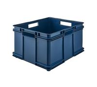 keeeper Contenitore con Maniglie, Euro-Box XXL, Procyclen, 54 l, Bruno Eco Line, Eco-Blu
