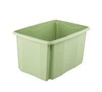 keeeper Contenitore con Sistema Girevole/impilabile, 45 L, 54,5 x 39 x 29,5 cm, Emil Eco Line, Verde (Eco Grass Green)