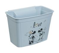 keeeper Contenitore Portaoggetti da Appendere, Topolino, 4 L, Resistente ai Graffi, Ottimo per Pannolini e Cosmetici, Janek, Celeste