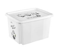 Keeeper Karolina "Minions" Turn Around Stacking Box 30L With Lid "Bello"