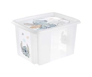 Keeeper Karolina "Stitch" Turn Around Stacking Box 30L With Lid
