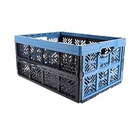 keeeper Keeper Contenitore Pieghevole Ida, Plastica Resistente (PP), Blu, 48 x 35 x 23 cm, 32 l