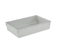 keeeper Organizer per cassetti, Ampliabile a piacere, Plastica resistente (PP), 23 x 15 x 5 cm, Pepe, Argento
