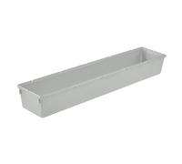 keeeper Organizer per cassetti, Ampliabile a piacere, Plastica resistente (PP), 38 x 8 x 5 cm, Pepe, Argento