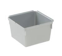 keeeper Organizer per cassetti, Ampliabile a piacere, Plastica resistente (PP), 8 x 8 x 5 cm, Pepe, Argento