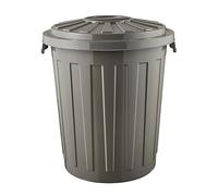 keeeper Pattumiera Maxi con coperchio, Procyclen, 23 l, 36 x 36 x 42 cm, Mats Eco Line, Eco-Grigio