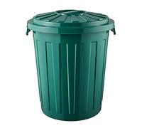 keeeper Pattumiera Maxi con coperchio, Procyclen, 23 l, 36 x 36 x 42 cm, Mats Eco Line, Eco-Verde