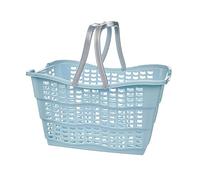 keeeper Pratica Cesta per la Spesa Alma, Plastica Resistente (PP), 40 x 29 x 22,5 cm, 15 L, Nordic Blue (Blu)