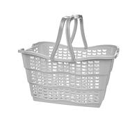 keeeper Pratica Cesta per la Spesa Alma, Plastica Resistente (PP), 40 x 29 x 22,5 cm, 15 L, Nordic Grey (Grigio)