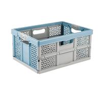 keeeper Robusta Cassetta Pieghevole con Impugnature Soft-Touch, 48,5 x 35 x 23,5