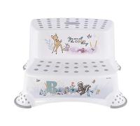 keeeper Scaletta a Due Gradini "Bambi", Per Bambini da 3 a 14 Anni circa, Funzione Antiscivolo, Igor, Nordic White (Bianco)