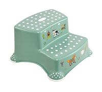 keeeper Scaletta a Due Gradini "Funny Farm", Da 3 a 14 Anni circa, Funzione Antiscivolo, Igor, Nordic Green (Verde)