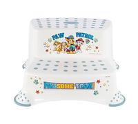 keeeper Scaletta a Due Gradini "Paw Patrol", Per Bambini da 3 a 14 Anni Circa, Funzione Antiscivolo, Igor, Bianco