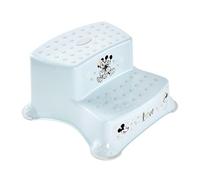 Sgabello a pedale Keeeper Mickey a due livelli con funzione antiscivolo blu