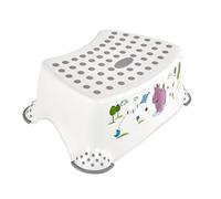 keeeper Scaletta a Gradino Singolo "Ippopotamo", Da 3 a 14 Anni circa, Funzione Antiscivolo, Tomek, Bianco