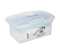 keeeper Scatola Portaoggetti con Coperchio, Topolino, Patryk, Cloudy Blue (Blu)