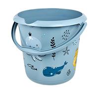keeeper Secchio con Scala Graduata Integrata e Manico Ergonomico, 10 L, Ilvie Sea Life, Nordic Blue (Blu)