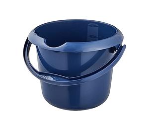 keeeper Secchio con Scala Graduata Integrata e Manico Ergonomico, 5 L, Mika Eco Line, Eco-Blu