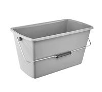 keeeper Secchio per le Pulizie Bent, 13 L, Rettangolare, Polipropilene, 42 x 22 x 22,5 cm, Nordic Grey (Grigio)