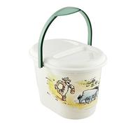 keeeper Secchio per Pannolini, Winnie the Pooh, Con Coperchio e Manico, Karol, Bianco
