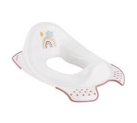 keeeper Seggiolino Riduttore per WC, Arcobaleno, Da 18 Mesi a 4 Anni circa, Funzione Antiscivolo, Ewa, Bianco