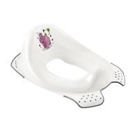 keeeper Seggiolino Riduttore per WC, Ippopotamo, Da 18 Mesi a 4 Anni circa, Funzione Antiscivolo, Ewa, Bianco
