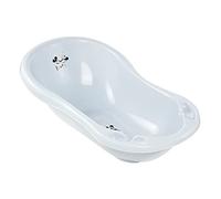 keeeper Vaschetta da Bagno per bambini ergonomica con tappo "Topolino", Dalla Nascita fino a 12 Mesi circa, 84 cm, Maria, Celeste