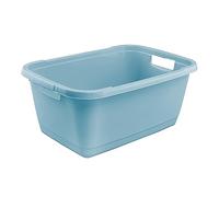 keeeper Vaschetta per il Bucato, Plastica Resistente, 52 L, Aenna, Nordic Blue (Blu)