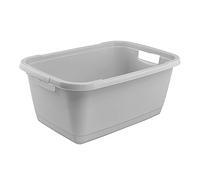 keeeper Vaschetta per il Bucato, Plastica Resistente, 52 L, Aenna, Nordic Grey (Grigio)