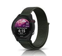 KeeFos 18MM Cinturino per Garmin Venu 4 41mm/Venu 3S 41mm/2S/Forerunner 265S/255S/255S Music/Vivoactive 4S 40mm/Vivomove 3S 39mm/Active S/Move 3S, Nylon Cinturino di Ricambio - Verde