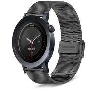 KeeFos 22mm Cinturino in Metallo Compatibile con CMF by Nothing Watch 3 Pro/CMF by Nothing Watch Pro 2, Cinturino in Acciaio Inossidabile, Cinturini in Regolabile - Nero