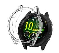 KeeFos Cover Compatibile con Garmin Forerunner 265S, Morbida TPU Pellicola Protettiva Custodia, Resistente AntiGraffio Case per Garmin Forerunner 265S (Trasparente)
