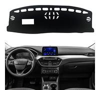 KEEGTBOX Copertura per tappetino per cruscotto Console centrale interna personalizzata compatibile con Ford Escape Titanium SUV 2020 2021 2022 2023 Coperture per tappetino per cruscotto Accessori (con HUD)