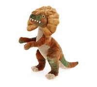 Keel Toys KEELECO - Peluche 100% riciclato, giocattolo ecologico per bambini, dinosauro Diloplosauro, 26 cm, SE2269