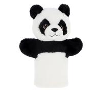 Keeleco Panda - guanto da mano in peluche ecologico 27 cm