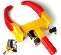 KEELYY Antifurto Auto Artiglio per Pneumatici, Ganascia Blocca Ruota, Universale Immobilizzatore per Ruote, Antifurto per Rimorchi, Roulotte, Auto, Camper