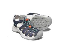 KEEN Astoria West Navy Smussato Vetro con Scollo a Cascata Sandalo Donna Taglie