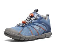 KEEN Chandler 2 CNX, Scarpe da Ginnastica, Vintage Indigo/Safety Orange, 24 EU