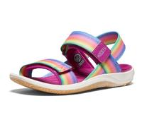 KEEN Elle Backstrap, Sandali con Chiusura sul Retro Unisex - Bambini e ragazzi, Rainbow Festival Fuchsia, 38 EU
