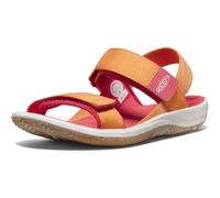 KEEN Elle Backstrap, Sandali con Chiusura sul Retro Unisex - Bambini e ragazzi, Tangerine Cayenne, 27 EU