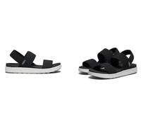 KEEN Elle Cinturino Posteriore Nero con Spalline Stretch Sandalo Donna US Taglie