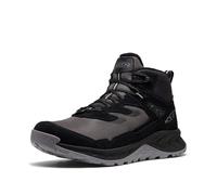 KEEN Hightrail - Scarpe da neve da uomo, in pelle resistente e isolata, impermeabile, nero/grigio acciaio., 45 EU