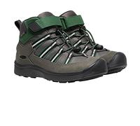 KEEN Hikeport 2 Sport Mid Waterproof, Stivali da escursionismo, Unisex - Bambini, Grigio (Magnet/Greener Pastures), 35 EU