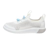 KEEN KNX Knit Lace, Scarpe da Ginnastica, Star White/Skyway, 32 EU