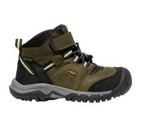 Keen - Kid's Ridge Flex Mid WP - Scarpe da trekking EU 29 nero/olivia